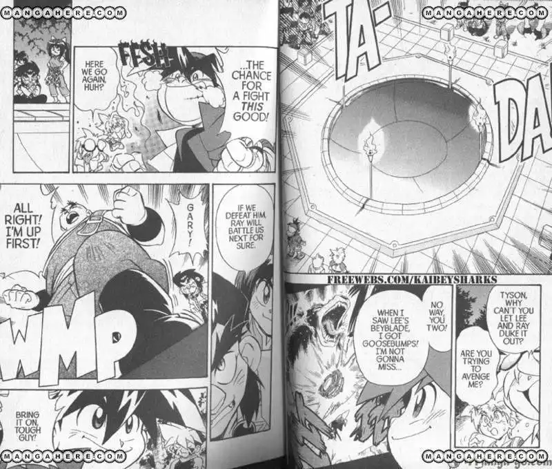 Bakuden Shoot Beyblade Chapter 4.1 9